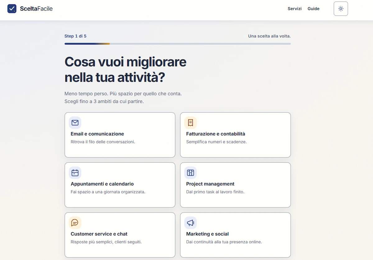 Schermata 1 di SceltaFacile, comparatore di offerte e prodotti